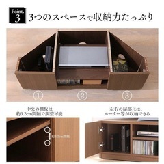 【12/19午前中取引で500円‼️】角置き用テレビ台の画像