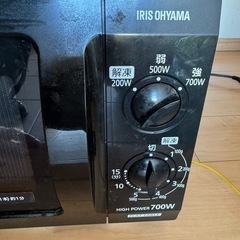 電子レンジ・アイリスオーヤマの画像