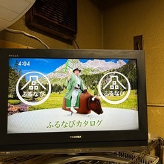 TOSHIBA 26インチ　REGZAの画像