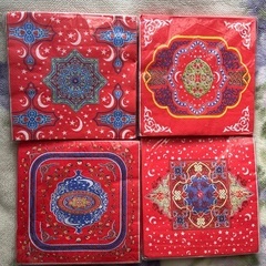 ナプキン　ティッシュペーパーの画像