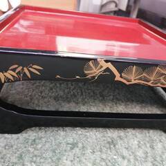 アンティーク　漆塗りお膳の画像