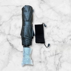 ❤️新品未使用❤️サンシェード折りたたみ傘 ワンタッチ自動開閉 雨のためのコンパクトな旅行傘 防風 の画像