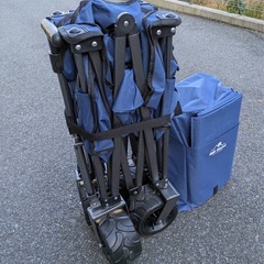 120ℓ！！折りたたみキャリーワゴンの画像