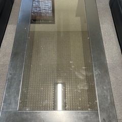 牛革応接セット中古の画像