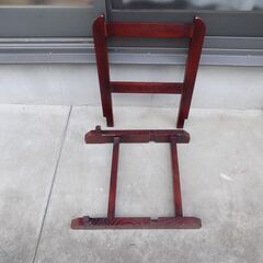 木製スタンド　木製大皿スタンド　巾465mm　奥行540mm　高さ598mm　【非対面取引です】の画像