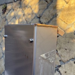 ステンレス　門柱　の画像