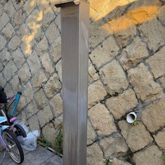 ステンレス　門柱　の画像