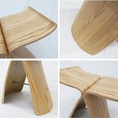 バタフライスツール  サイドテーブルの画像