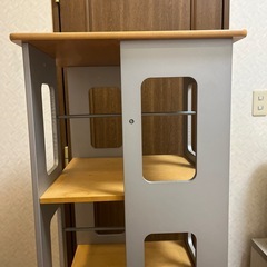 回転　本棚の画像