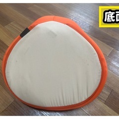 【良品】凛座（リンザ）骨盤サポート座椅子 オレンジ 5,000円の画像