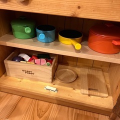 おままごとキッチンセット　の画像