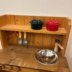 おままごとキッチンセット　の画像