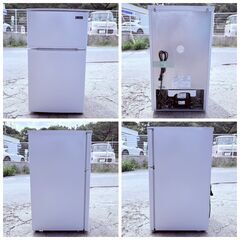 【❗️✨一人暮らしに最適✨❗️】YAMADA SELECT ノンフロン冷凍冷蔵庫 YRZ-C09G1 2019年製 90L コンパクト2ドアの画像