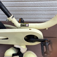 子ども用自転車　ケッターサイクルII ひじ、ひざパッド付きの画像