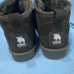 新品未使用　moz モズ ムートンブーツ レディース　Mサイズ　ショートブーツ の画像
