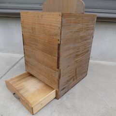 三味線スタンド　経年品　巾258mm　奥行286mm　高さ1020mm　【非対面取引です】の画像