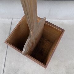 三味線スタンド　経年品　巾258mm　奥行286mm　高さ1020mm　【非対面取引です】の画像