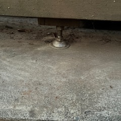 【差し上げます］ウッドデッキの土台の画像