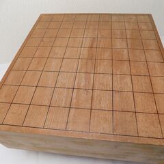 将棋盤　脚付き　巾323mm　奥行357mm　高さ220mm　盤厚115mm　【非対面取引です】の画像