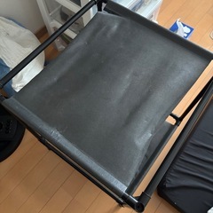 軽量　コーナー衣類掛け収納棚付きの画像