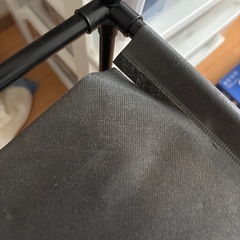 軽量　コーナー衣類掛け収納棚付きの画像