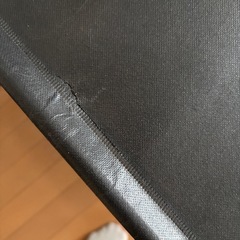 軽量　コーナー衣類掛け収納棚付きの画像