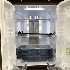 SHARP (シャープ) 6ドア冷蔵庫 SJ-GK50K-T 2023年製の画像