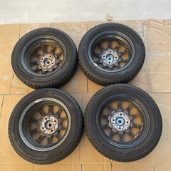 YOKOHAMA スタッドレス付き 13インチ ホイール 4本セットの画像