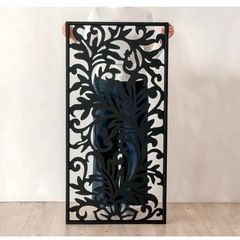 アジアン アートパネル モダン ウッド 木彫りの画像