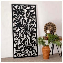 アジアン アートパネル モダン ウッド 木彫りの画像