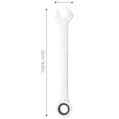 ❤️新品未使用❤️スイベルラチェット 16mm ラチェットレンチ 首振り 板ラチェット 工具 レンチ ラチェットスパナ 角度調整可能 車 バイク 家具組み立て 作業 工具の画像