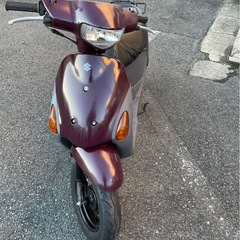 スズキ　レッツ4 原付　バイク　50cc原チャリの画像