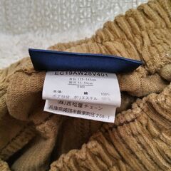 140cm 冬物 もこもこ半ズボン 女の子   の画像