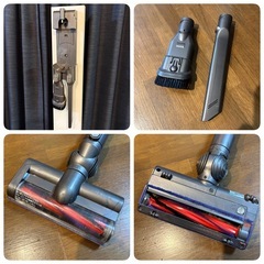 dyson ダイソン コードレス v6 motorhead モーターヘッド掃除機 スタンド/アタッチメント付の画像
