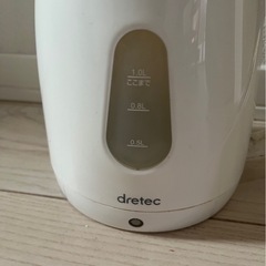 dretec　電気ポットの画像
