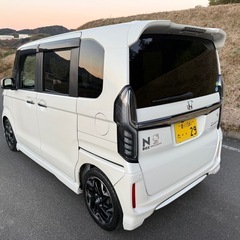 極美⭐︎車検8年12月まで！29年式N-BOXカスタム最上級G.LターボHONDAセンシング⭐︎車検も長くすぐ乗れます！説明文読んでください⭐︎の画像
