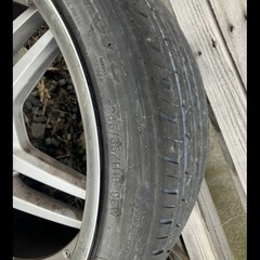 19インチタイヤホイール2本の画像