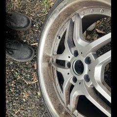 19インチタイヤホイール2本の画像