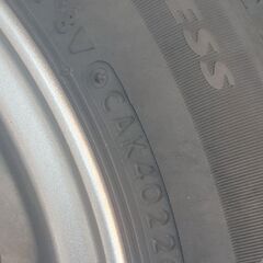 155/65R14 スタッドレスホイールセット　コペンにて使用していました。の画像
