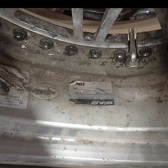 ワーク レザックス3P 17インチホイール2本の画像