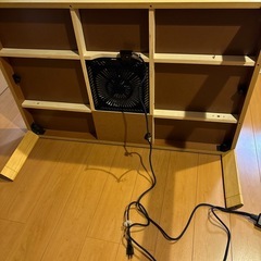 大型こたつ80センチ120センチハロゲンヒーターの画像