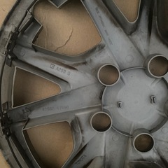 （4枚セット）トヨタ シルバー 8本スポーク ホイールキャップの画像