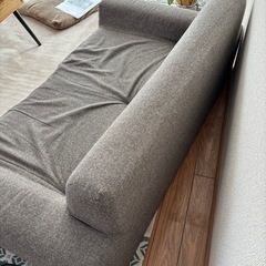 ファブリック　ローソファーの画像