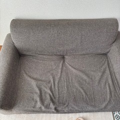 ファブリック　ローソファーの画像