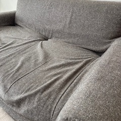 ファブリック　ローソファーの画像