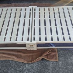 桐建材株式会社　総桐折りたたみベッド　桐優　KOB-P24　桐らくねプレミアム　長さ200cmの画像