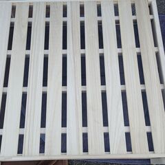 桐建材株式会社　総桐折りたたみベッド　桐優　KOB-P24　桐らくねプレミアム　長さ200cmの画像