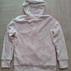 140cm 冬物 ふわふわパーカー 女の子   の画像