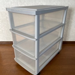 【受付終了】3段衣装ケース☆中古美品☆の画像