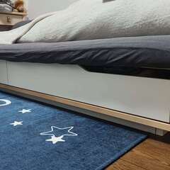 IKEA シングルベッドフレーム 譲ります「状態良好・昨年購入」の画像